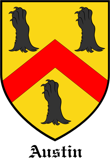 AUSTIN family crest