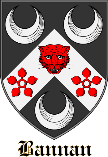 BANNAN family crest