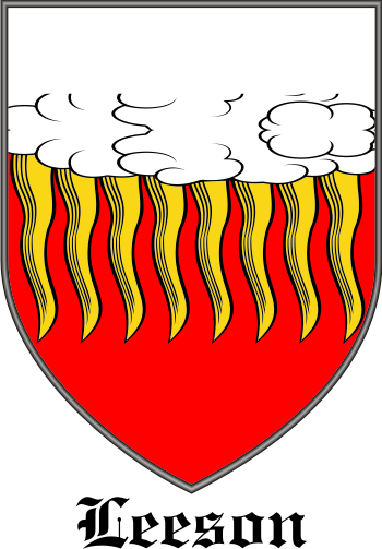 LEESON family crest