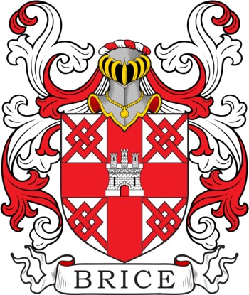 BRICE family crest