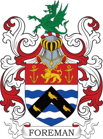 FOREMAN family crest