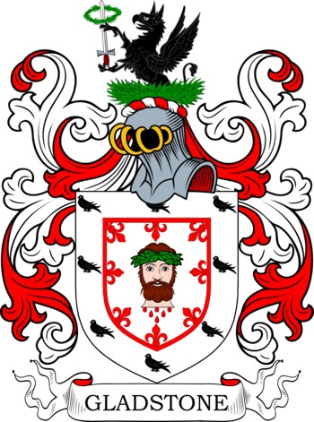 GLADSTONE family crest