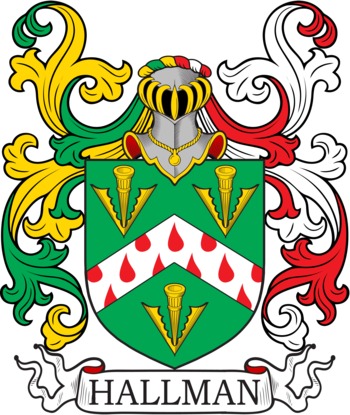 HALLMAN family crest