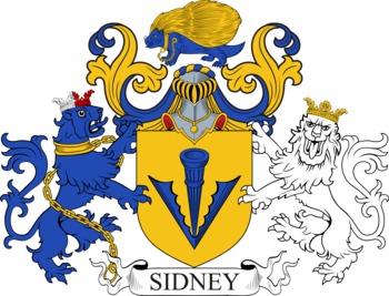 SIDNEY family crest