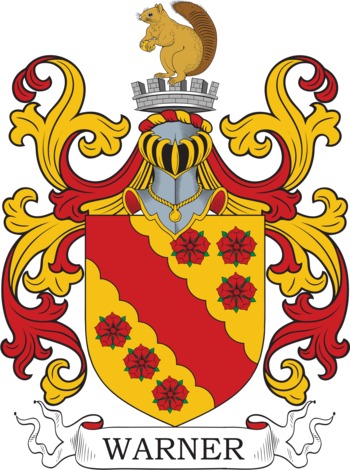 WARNER family crest